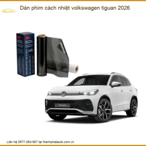 Dán Phim Cách Nhiệt Volkswagen Tiguan - Trung Tâm Lắp Đặt Uy Tín TPHCM