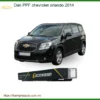 Dán PPF Chevrolet Orlando 2014 - Địa Chỉ Lắp Đặt Chính Hãng Uy Tín TPHCM