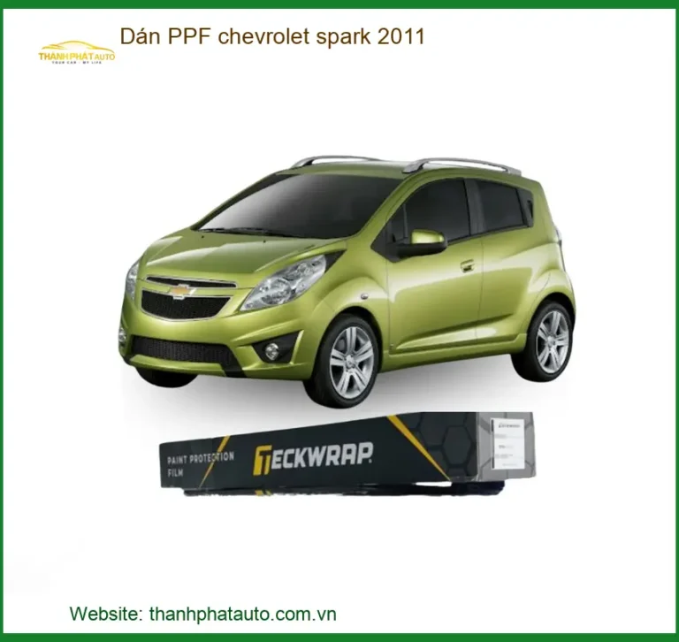 Dán PPF Chevrolet Spark 2011 - Địa Chỉ Lắp Đặt Uy Tín TPHCM