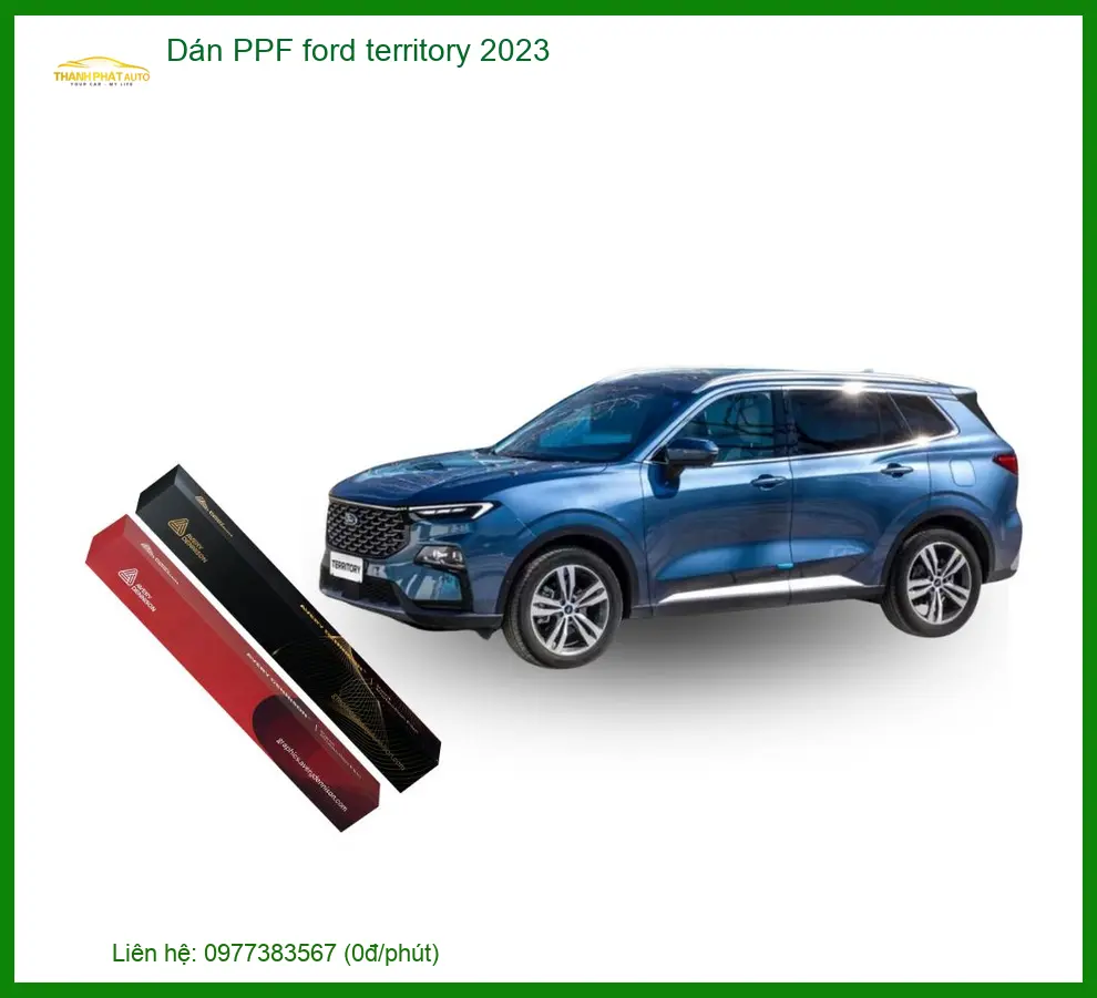Dán PPF Ford Territory 2023 - Địa Chỉ Thi Công Uy Tín TPHCM