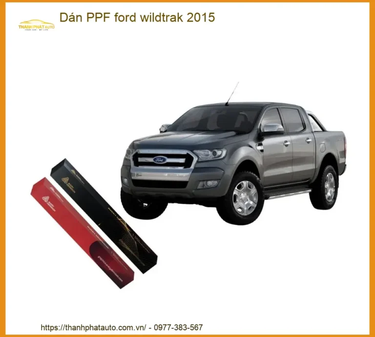 Dán PPF Xe Ford Wildtrak 2015 - Trung Tâm Thi Công Chính Hãng TPHCM