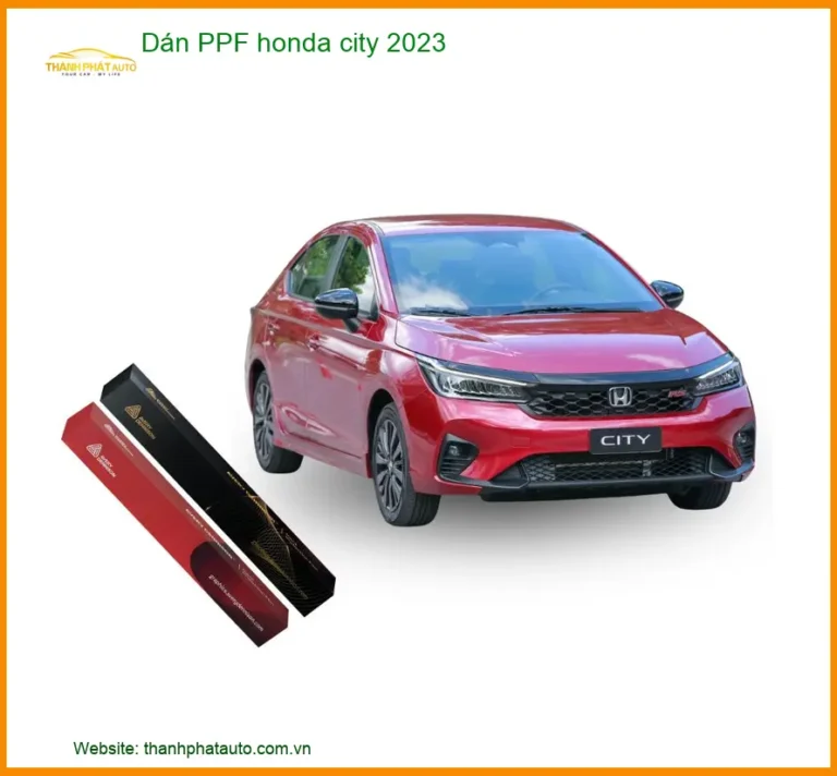 Dán PPF Bảo Vệ Sơn Honda City 2023 - Địa Chỉ Gắn Uy Tín TPHCM