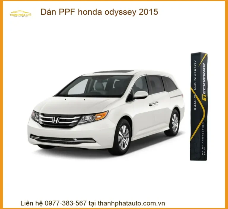Dán PPF Bảo Vệ Sơn Honda Odyssey 2015 - Địa Chỉ Lắp Đặt Chính Hãng TPHCM