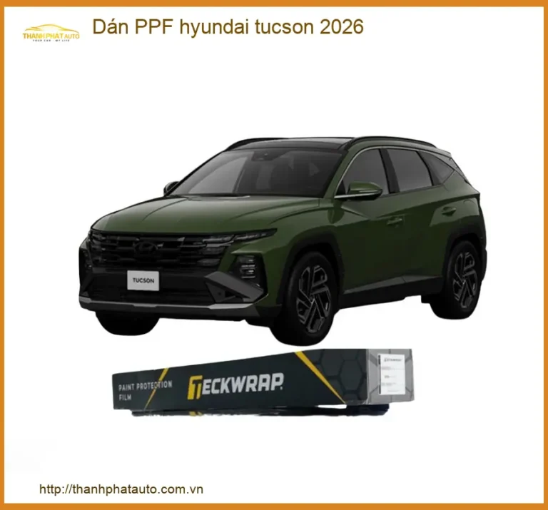 Dán PPF Hyundai Tucson 2026 - Trung Tâm Lắp Đặt Chính Hãng TPHCM