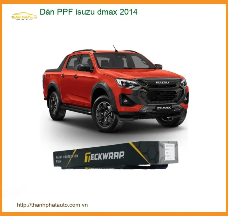 Dán Phim PPF Bảo Vệ Sơn Isuzu Dmax 2014 - Trung Tâm Nâng Cấp Chính Hãng TPHCM