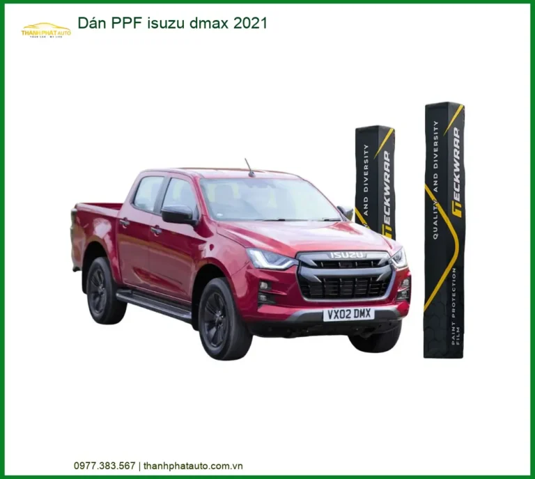 Dán PPF Isuzu Dmax 2021 - Địa Chỉ Lắp Đặt Chính Hãng Giá Tốt TPHCM