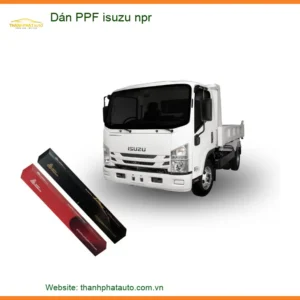 Dán Phim Bảo Vệ Sơn PPF Isuzu NPR - Trung Tâm Thi Công PPF Uy Tín Giá Tốt TPHCM