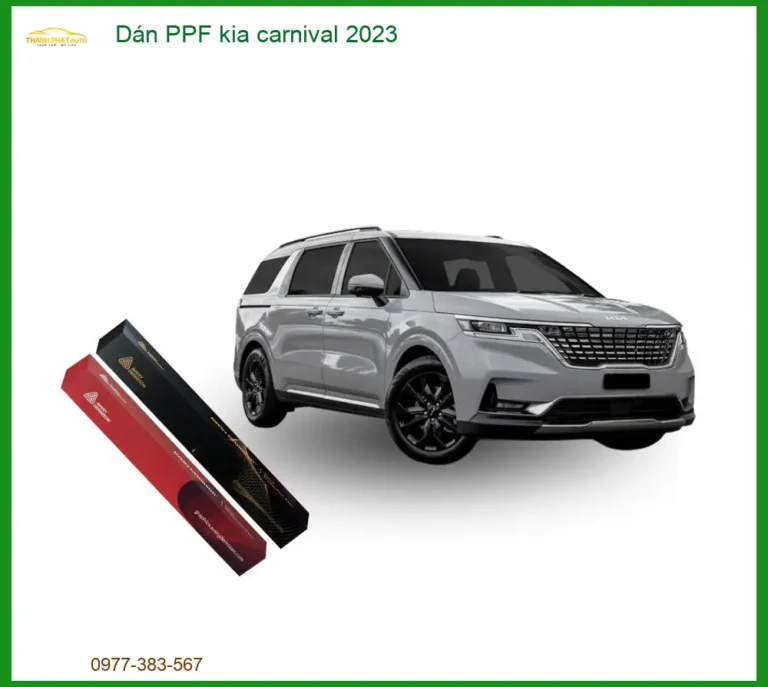 Dán Phim PPF Chống Trầy Kia Carnival 2023 - Địa Chỉ Lắp Đặt Uy Tín TPHCM