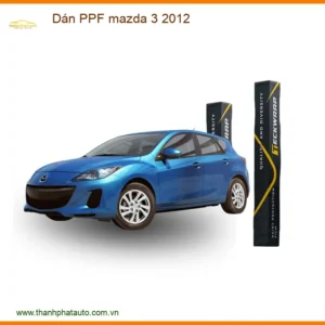 Dán PPF Mazda 3 2012 - Địa Chỉ Thi Công PPF Uy Tín Chính Hãng TPHCM