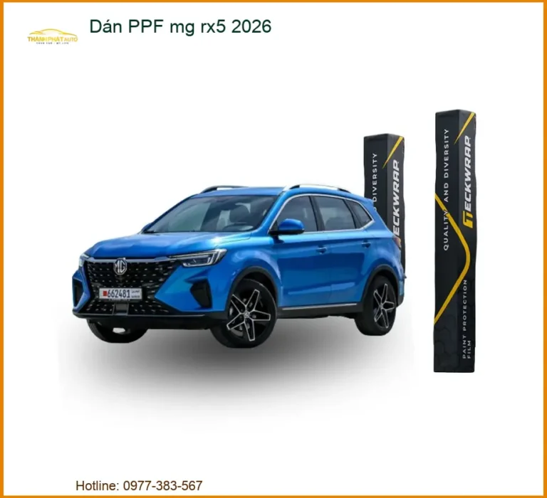 Dán PPF Ô Tô MG RX5 2026 - Trung Tâm Thi Công Chống Trầy Xước Uy Tín TPHCM