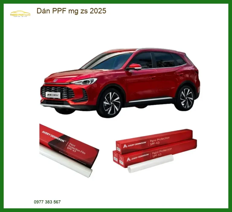 Dán PPF MG ZS 2025 - Trung Tâm Thi Công PPF Chính Hãng Giá Tốt Nhất TPHCM