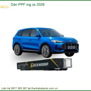 Dán Phim PPF Bảo Vệ Sơn MG ZS 2026 - Địa Chỉ Lắp Đặt Uy Tín TPHCM