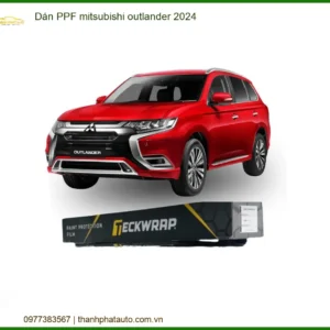 Dán PPF Mitsubishi Outlander 2024 - Địa Chỉ Lắp Đặt Chính Hãng TPHCM