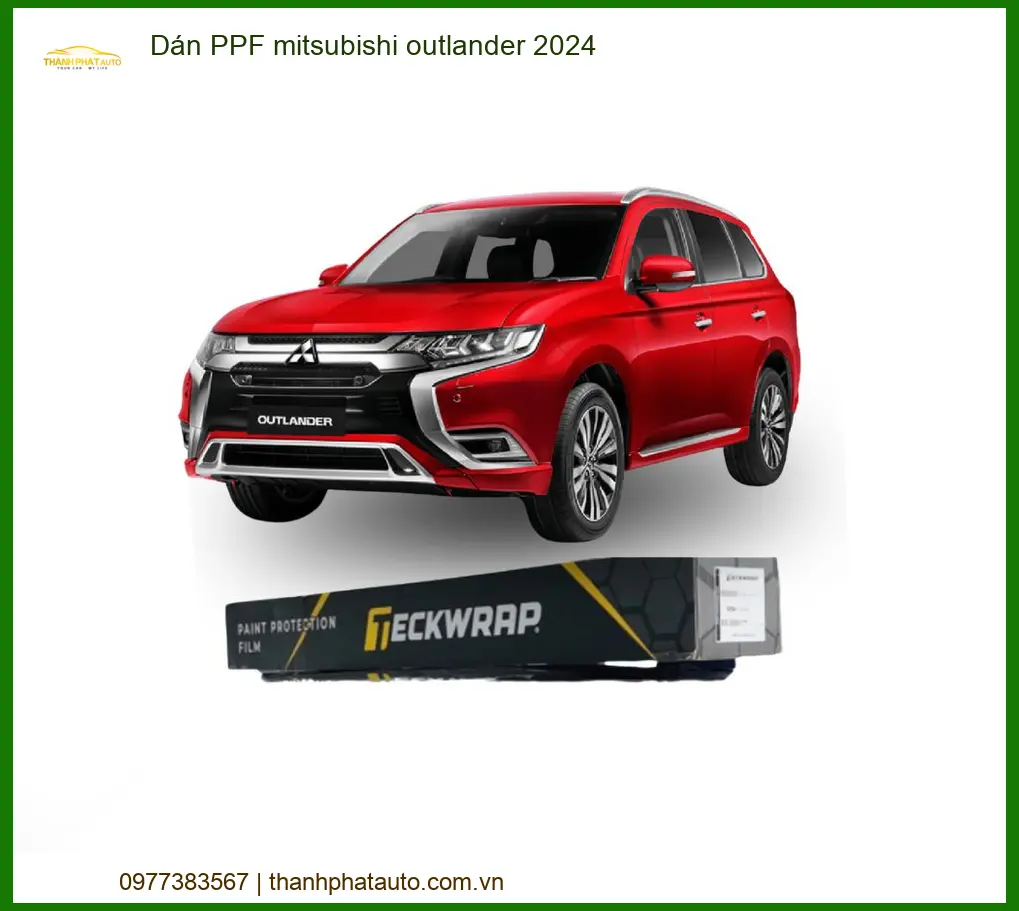 Dán PPF Mitsubishi Outlander 2024 - Địa Chỉ Lắp Đặt Chính Hãng TPHCM