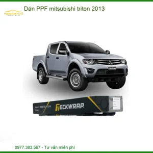 Dán PPF Mitsubishi Triton 2013 - Trung Tâm Nâng Cấp Chính Hãng TPHCM