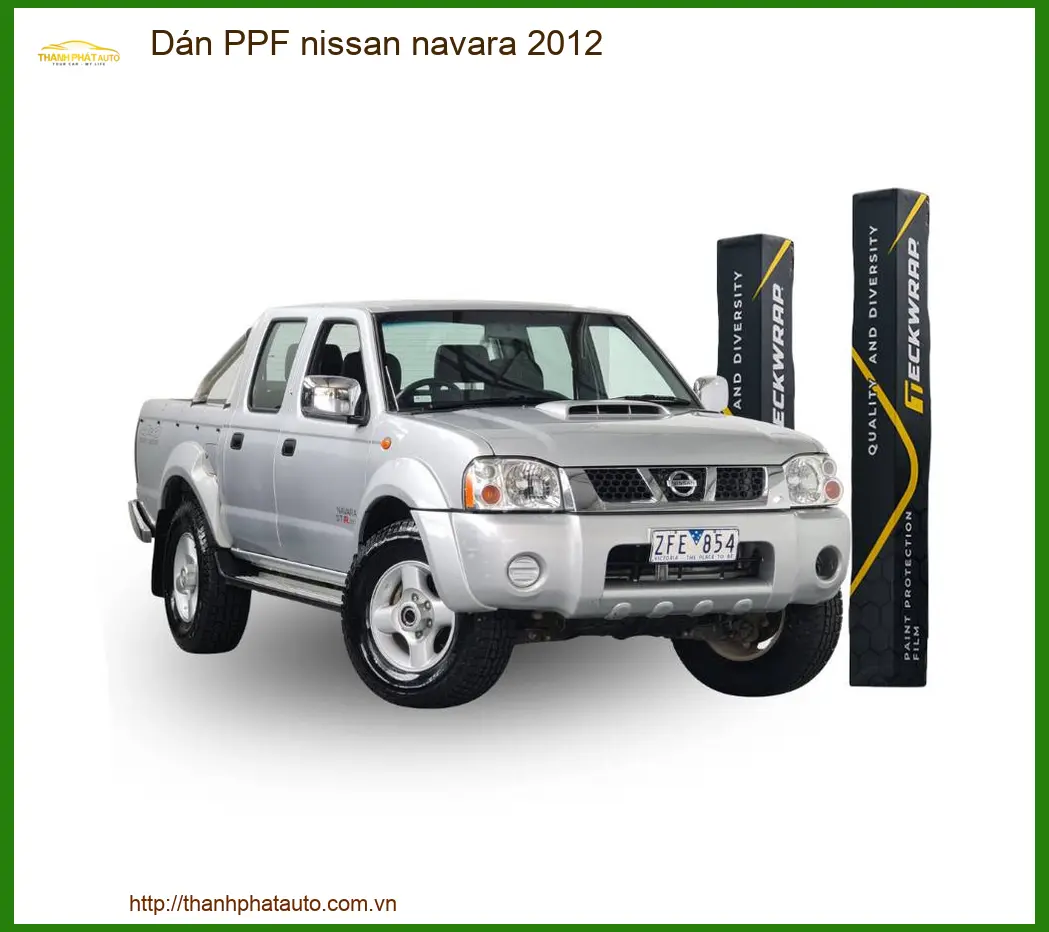 Dán PPF Nissan Navara 2012 - Trung Tâm Lắp Đặt Chính Hãng Uy Tín TPHCM