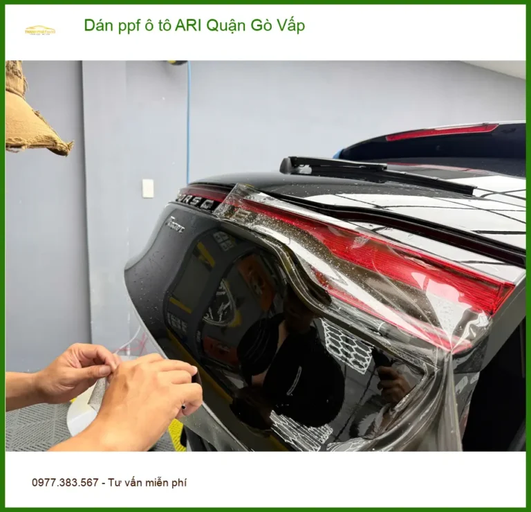Trung Tâm Dán PPF Ô Tô ppf ô tô ARI Quận Gò Vấp - Thi Công Chuyên Nghiệp