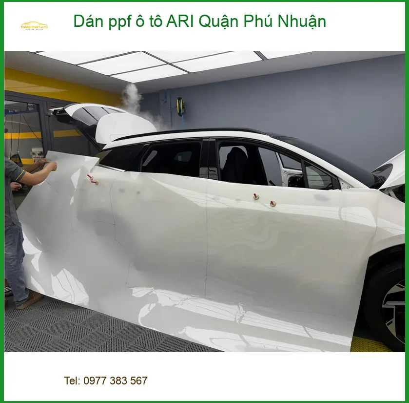 Trung Tâm Dán PPF Ô Tô ppf ô tô ARI Quận Phú Nhuận - Thi Công Chuyên Nghiệp