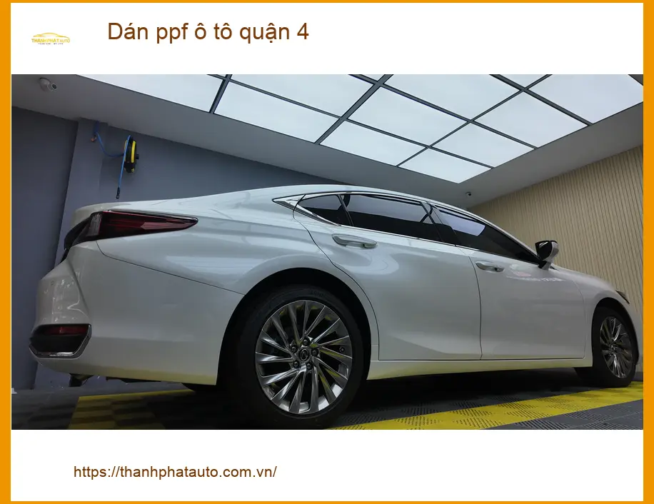 Địa Chỉ Thi Công Dán PPF Ô Tô ppf ô tô quận 4 - Lắp Đặt Uy Tín TPHCM