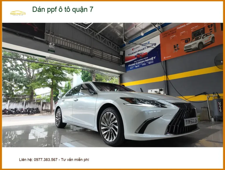 Dịch Vụ Dán PPF Ô Tô ppf ô tô quận 7 - Lắp Đặt Uy Tín TPHCM