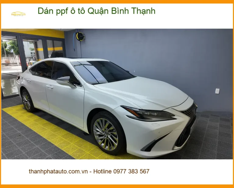 Địa Chỉ Dán PPF Ô Tô ppf ô tô Quận Bình Thạnh - Lắp Đặt Uy Tín TPHCM