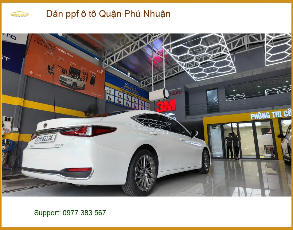 Địa Chỉ Dán PPF Ô Tô ppf ô tô Tại Quận Phú Nhuận - Thi Công Chuyên Nghiệp ảnh thực tế 2