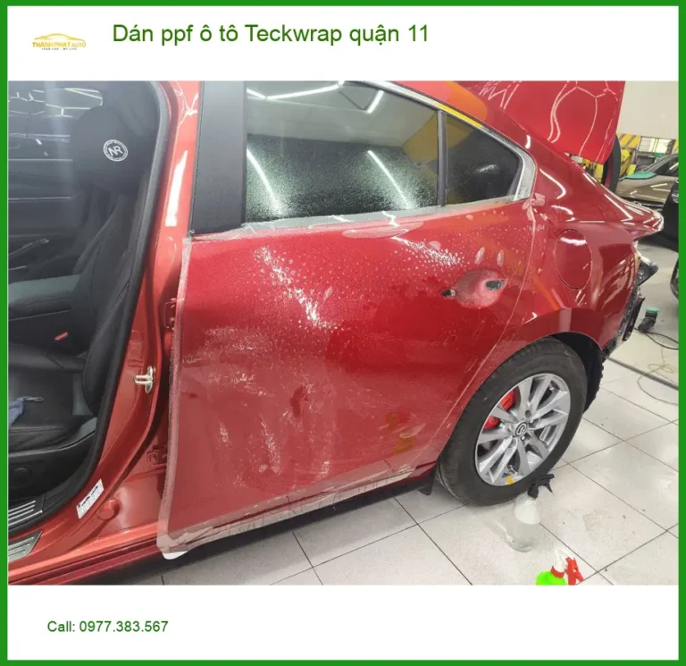 Trung Tâm Dán PPF Ô Tô ppf ô tô Teckwrap quận 11 - Thi Công Chuyên Nghiệp