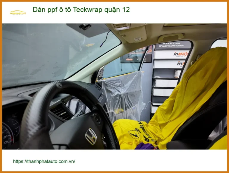 Trung Tâm Dán PPF Ô Tô ppf ô tô Teckwrap quận 12 - Thi Công Chuyên Nghiệp