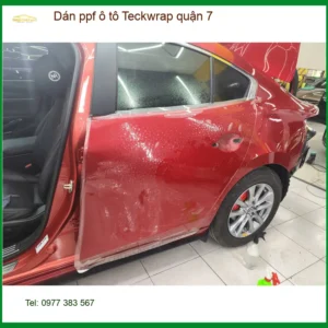 Trung Tâm Dán PPF Ô Tô ppf ô tô Teckwrap quận 7 - Lắp Đặt Uy Tín TPHCM - Ảnh 2