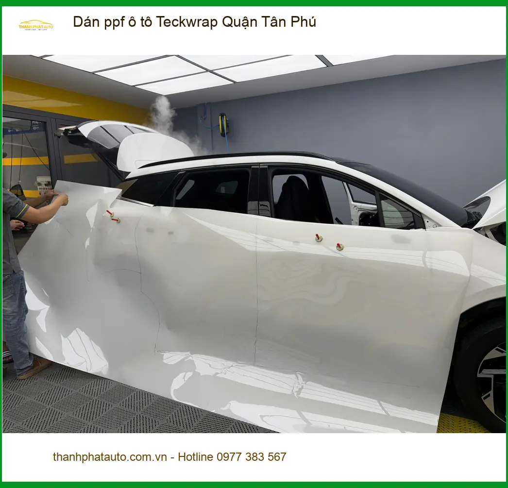 Trung Tâm Dán PPF Ô Tô ppf ô tô Teckwrap Quận Tân Phú - Thi Công Chuyên Nghiệp