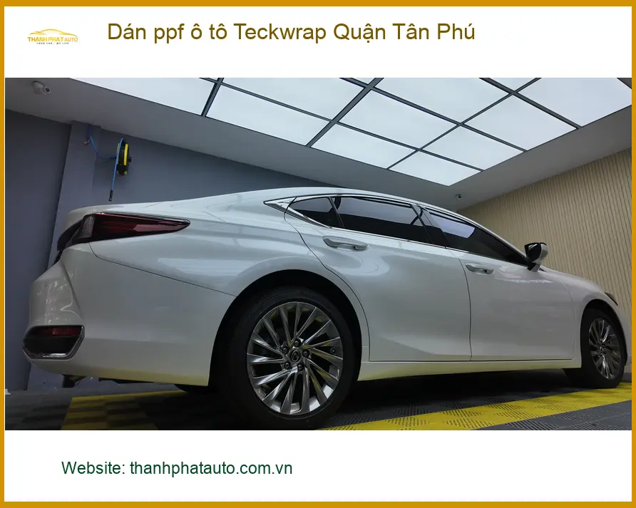Trung Tâm Dán PPF Ô Tô ppf ô tô Teckwrap Quận Tân Phú - Thi Công Chuyên Nghiệp ảnh thực tế 2