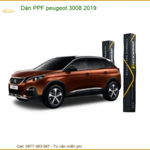Dán PPF Chống Xước Peugeot 3008 2019 - Trung Tâm Thi Công Uy Tín TPHCM