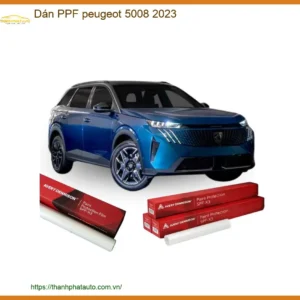 Dán PPF Bảo Vệ Sơn Peugeot 5008 2023 - Địa Chỉ Thi Công Uy Tín TPHCM