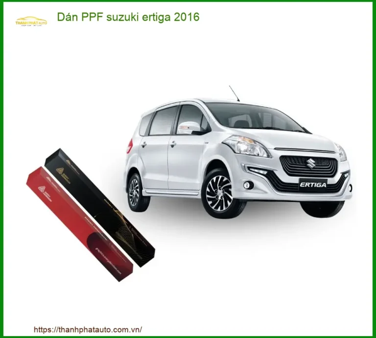 Dán Phim Bảo Vệ Sơn PPF Suzuki Ertiga 2016 - Địa Chỉ Lắp Đặt Uy Tín TPHCM