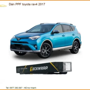 Dán PPF Bảo Vệ Sơn Toyota Rav4 2017 - Địa Chỉ Dán Phim PPF Uy Tín TPHCM