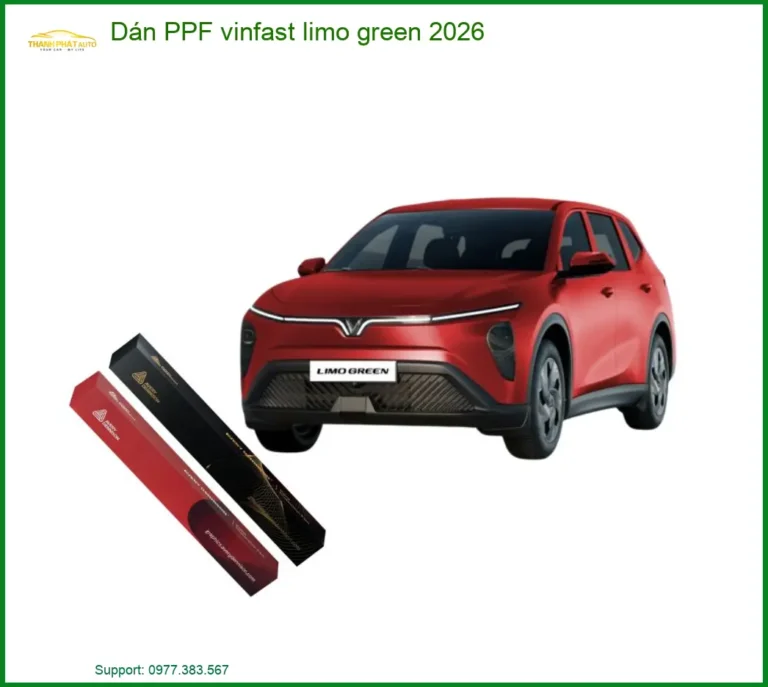 Dán PPF Chống Xước Vinfast Limo Green 2026 - Trung Tâm Lắp Đặt Uy Tín TPHCM