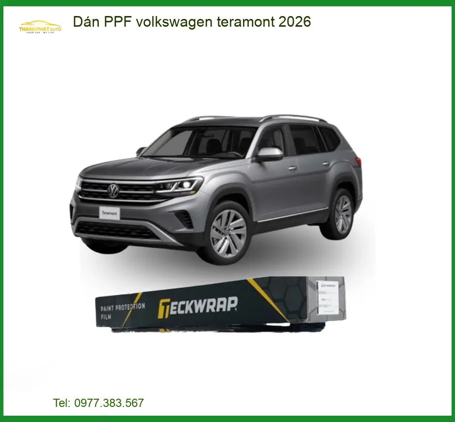 Dán PPF Volkswagen Teramont - Trung Tâm Thi Công Chính Hãng TPHCM