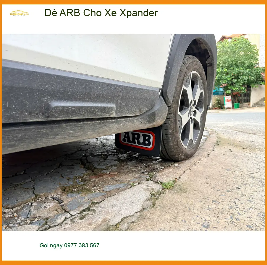 Chú Khanh lắp dè ARB chính hãng cho Xpander ở Bình Chánh để bảo vệ xe