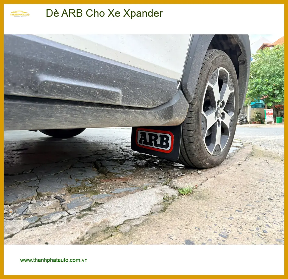 Chú Khanh lắp dè ARB chính hãng cho Xpander ở Bình Chánh để bảo vệ xe ảnh thực tế 2