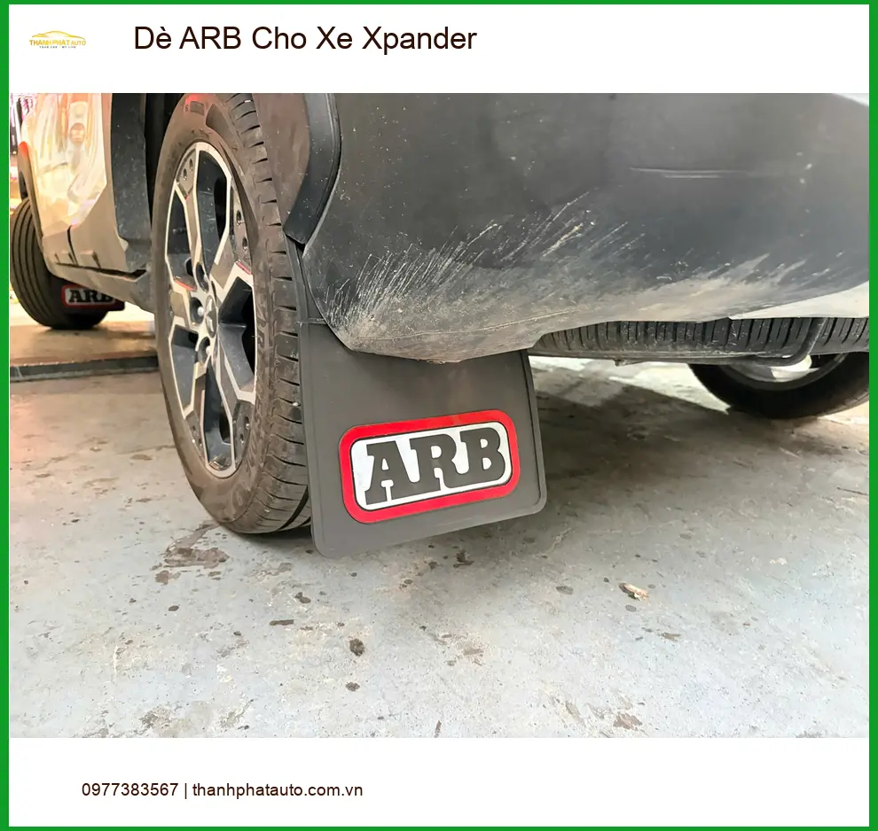 Chú Khanh lắp dè ARB chính hãng cho Xpander ở Bình Chánh để bảo vệ xe ảnh thực tế 3