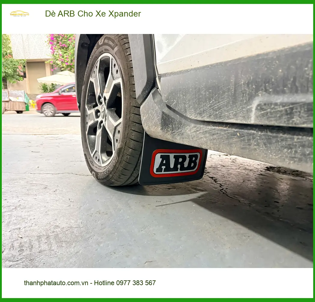 Chú Khanh lắp dè ARB chính hãng cho Xpander ở Bình Chánh để bảo vệ xe ảnh thực tế 5