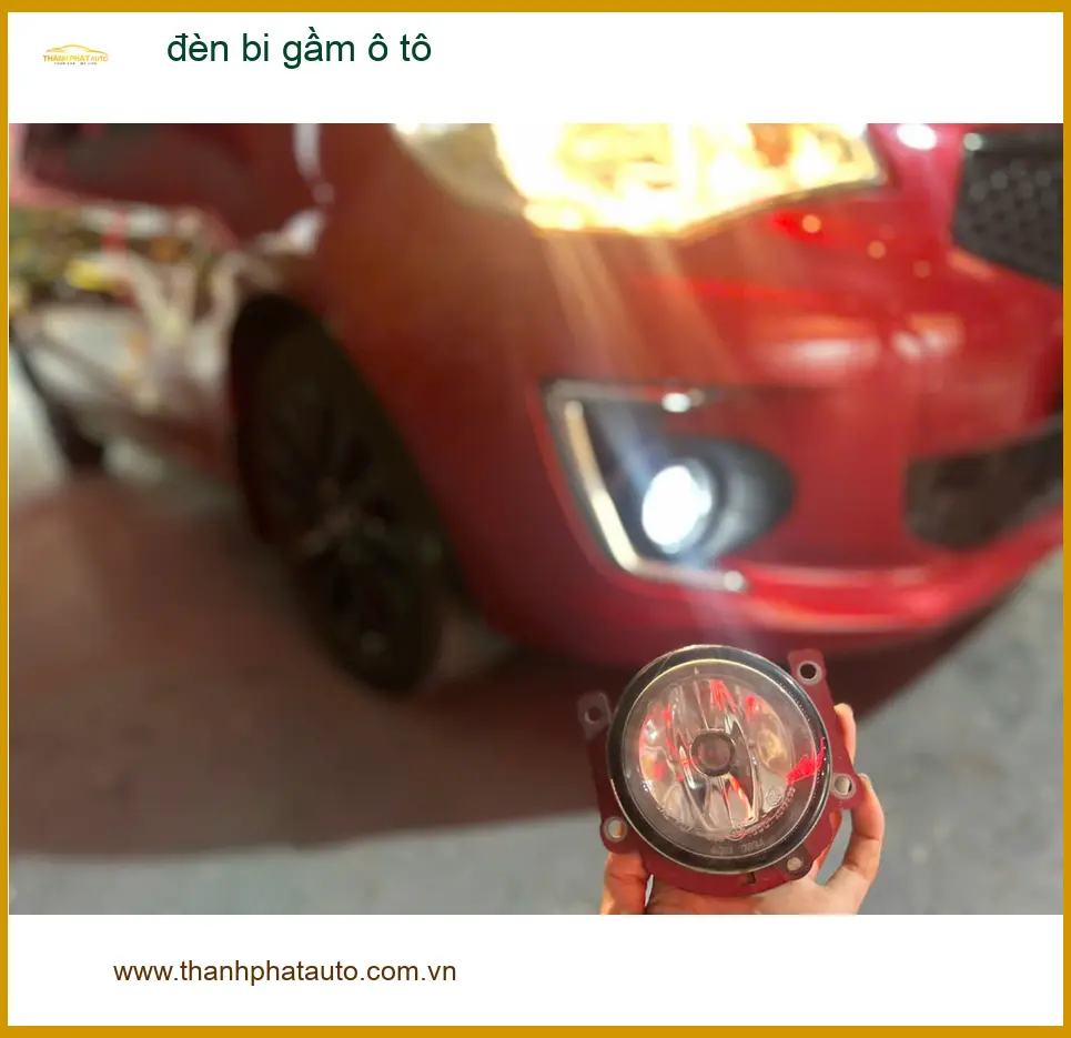 Anh Bảo độ đèn bi gầm ô tô cho Hyundai Accent tại Quận 9 cải thiện tầm nhìn ảnh thực tế 2