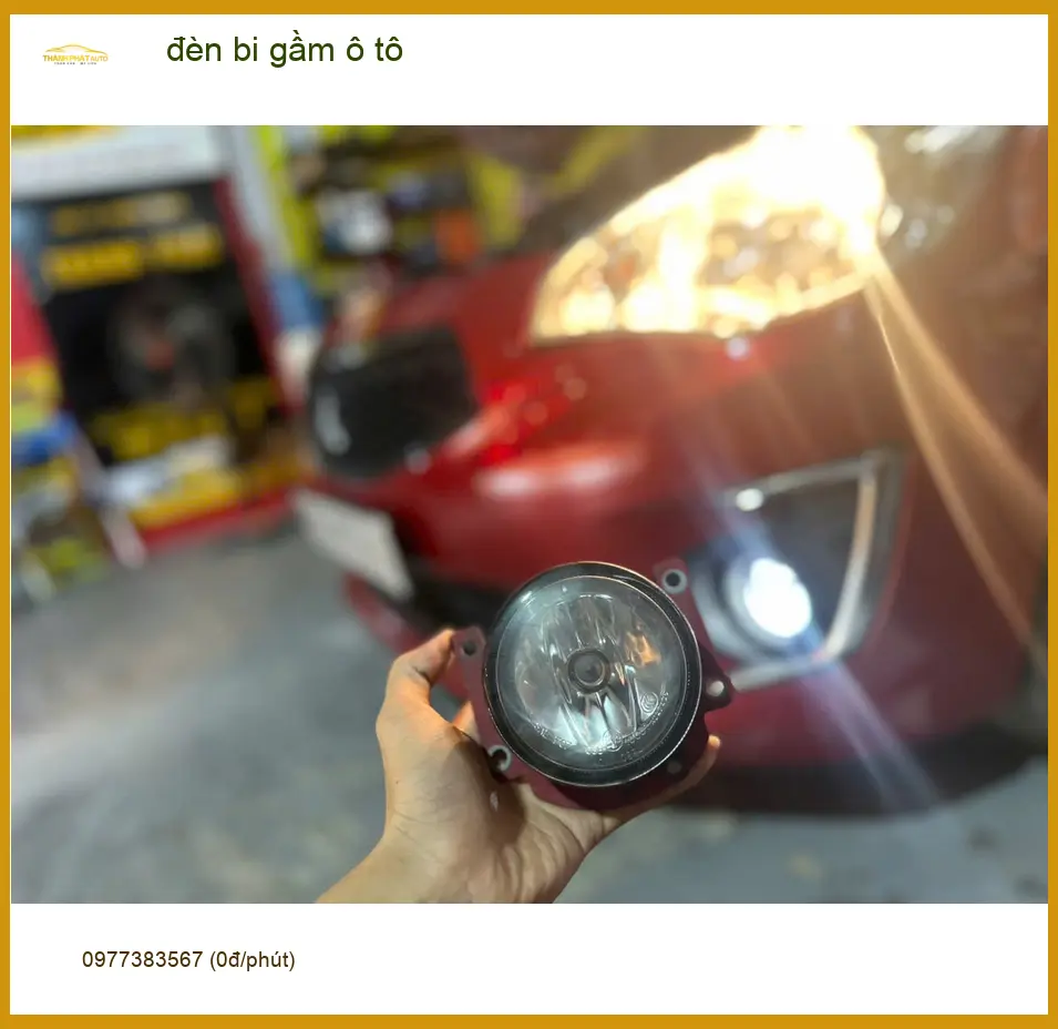 Anh Bảo độ đèn bi gầm ô tô cho Hyundai Accent tại Quận 9 cải thiện tầm nhìn ảnh thực tế 3