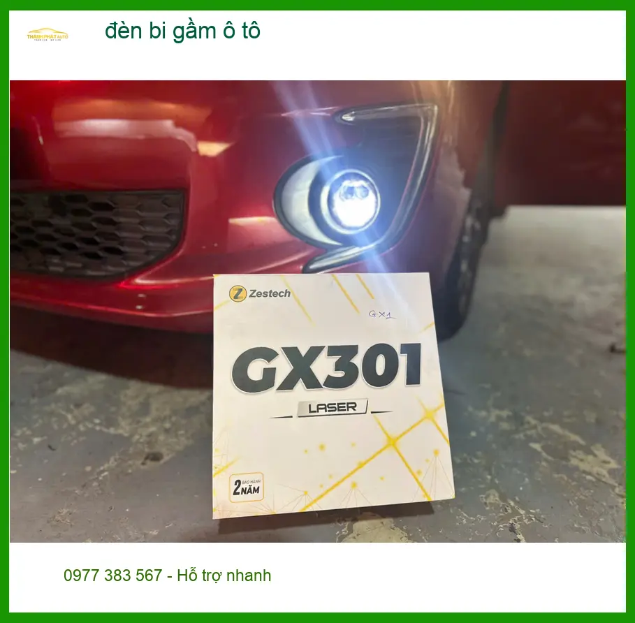 Anh Bảo độ đèn bi gầm ô tô cho Hyundai Accent tại Quận 9 cải thiện tầm nhìn ảnh thực tế 4