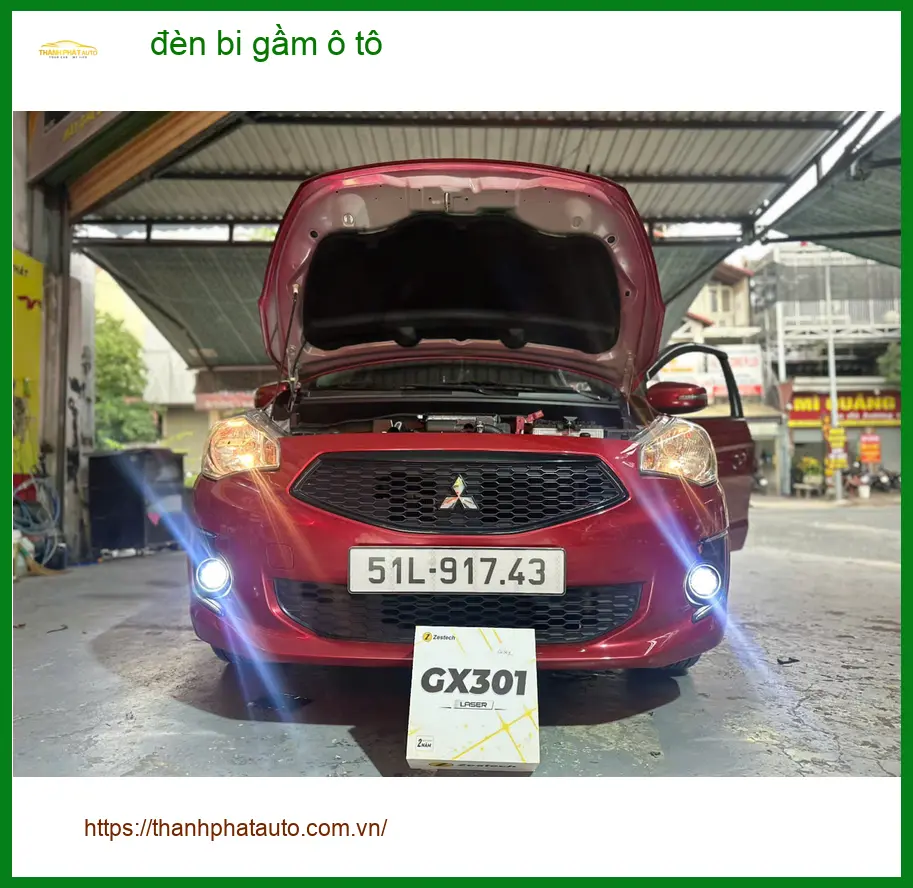 Anh Bảo độ đèn bi gầm ô tô cho Hyundai Accent tại Quận 9 cải thiện tầm nhìn ảnh thực tế 5