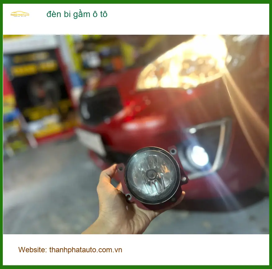 Anh Lộc độ đèn bi gầm ô tô Mazda CX-5 Quận 1 tăng sáng ban đêm