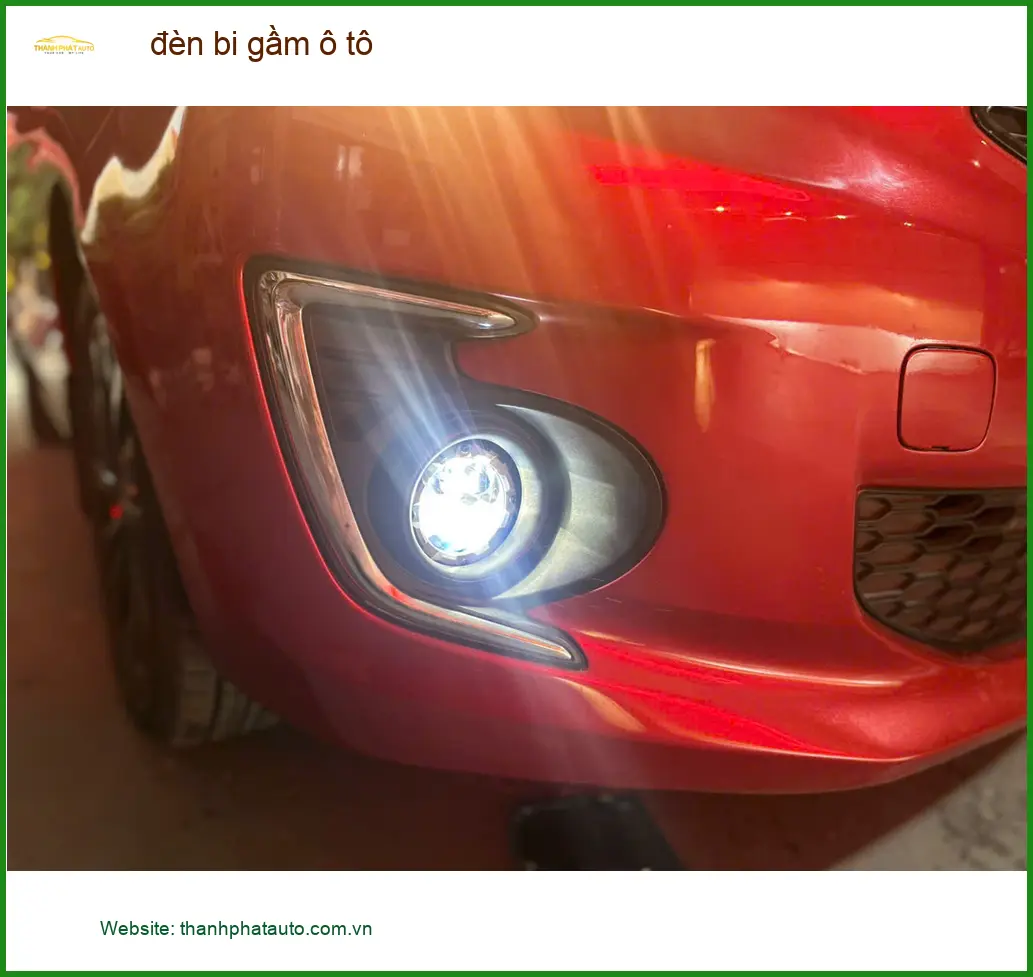 Anh Lộc độ đèn bi gầm ô tô Mazda CX-5 Quận 1 tăng sáng ban đêm ảnh thực tế 2