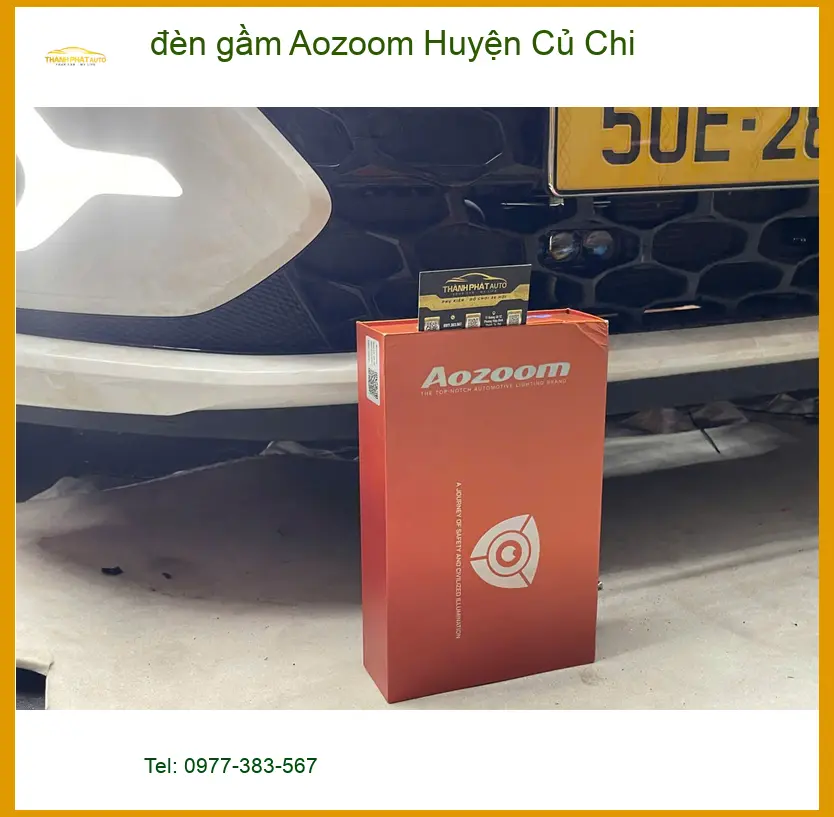Đèn Gầm Aozoom - Nâng Cấp Ánh Sáng Ô Tô ảnh thực tế 2