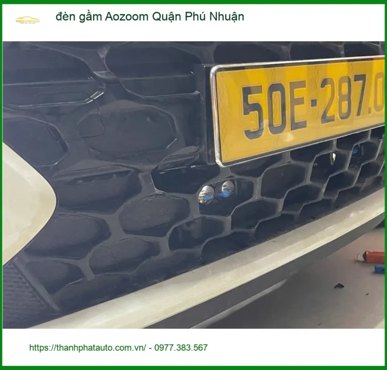Trung Tâm Độ Đèn Ô Tô đèn gầm Aozoom Quận Phú Nhuận - Nâng Cấp Chính Hãng