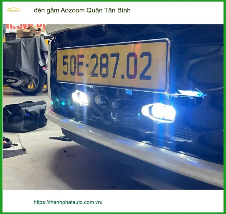 Trung Tâm Độ Đèn Ô Tô đèn gầm Aozoom Quận Tân Bình - Thi Công Chuyên Nghiệp